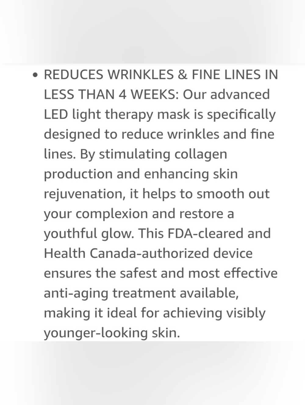 Red Light Mask - Picture 4 of 4